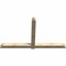 Ekena Millwork Eugene Rough Sawn Timber Gable Bracket, Douglas Fir, 108"W x 63"H x 6"D x 6"F, 14/12 Pitch GBW108X63X0606EUG00RDF - alternate 5
